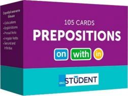 Купити Картки англійських слів English Student — Prepositions. 105 карток Колектив авторів