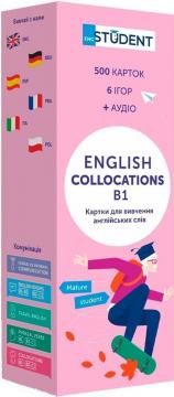 Купити Картки англійських слів English Student — Collocations B1. 500 Карток Колектив авторів