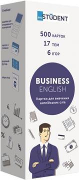 Купити Картки англійських слів English Student. Business English. 500 карток Колектив авторів