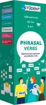 Купити Карточки для изучения английских слов English Student - Phrasal Verbs Колектив авторів