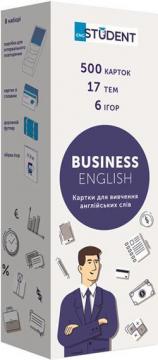 Купити Карточки английских слов English Student. Business English. 500 карточек Колектив авторів