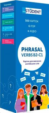 Купити Картки англійських слів English Student - Phrasal Verbs B2-C1. 500 карток Колектив авторів
