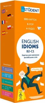 Купити Картки англійських слів English Student. English Idioms B2 -C1. 500 карток Колектив авторів