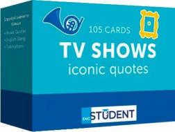 Купити Картки англійських слів English Student —  TV Shows. Iconic Quotes. 105 карток Колектив авторів