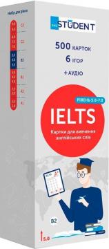 Купити Картки для вивчення англійсьих слів English Student - IELTS 5.0-7.0. 500 карток Колектив авторів