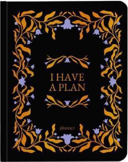 Купити Блокнот для планування «I Have a Plan» чорний з плетінням Колектив авторів