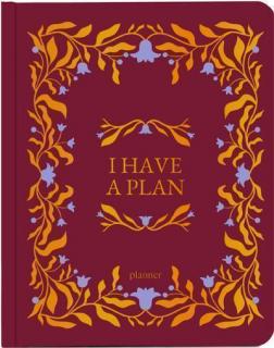 Купить Блокнот для планування «I Have a Plan» марсаловий з плетінням Коллектив авторов