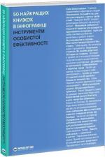 Купить 50 найкращих книжок в інфографіці. Інструменти особистої ефективності Monolith Bizz