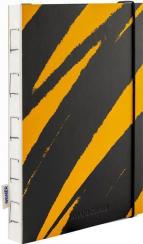 Купити Скетчбук «Штрихи гуаші діагональні» жовто-чорний Колектив авторів
