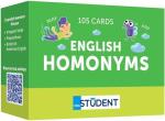 Купити Картки англійських слів English Student — English Homonyms. 105 карток Колектив авторів